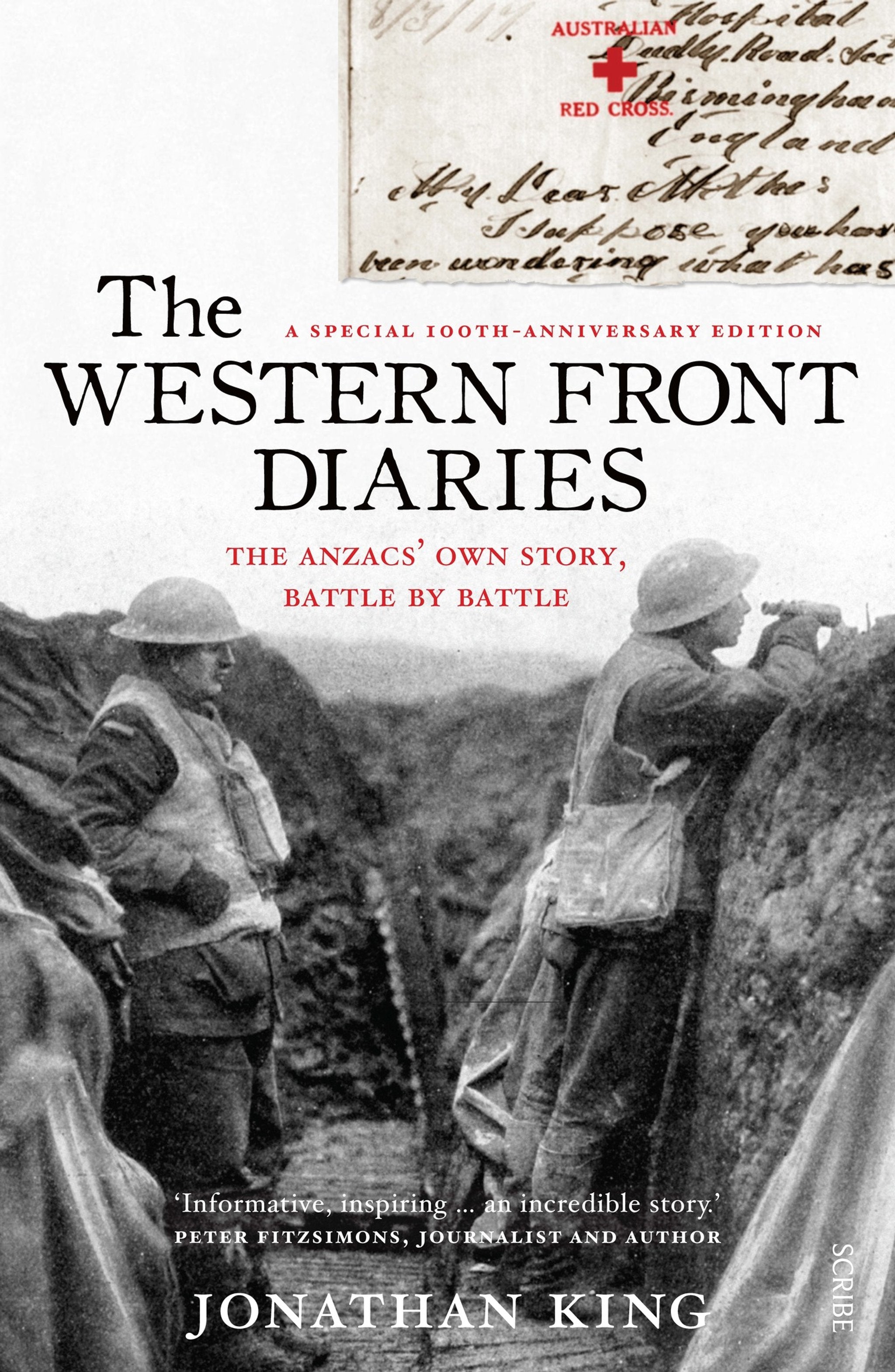 Cover image for The Western Front Diaries ISBN 9781925106695